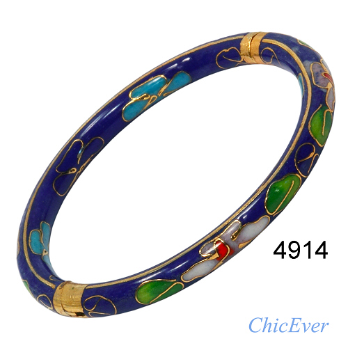 Kinderarmreif, Armreifen, Armband, Armkette, Cloisonne, 4914 - zum Schließen ins Bild klicken